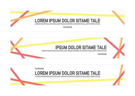 템플릿 배너 배너템플릿 가로배너 선 무늬 사각프레임 사람없음 현수막 겹침 배너세트 AI파일 프레임 가로 세트 사각형 파일형식 벡터