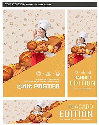 PSD 템플릿 배너 배너템플릿 여자 가로배너 ZIP 포스터 세로배너 빵 한명 웃음 사람 상반신 성인 앞모습 30대 세트 요리사 한국인 현수막 조리복 제빵사 성인여자한명만 직업 1 음식 뷰포인트 유니폼 표정 동양인 가로 세로 장년 여자한명만 성인여자만 파일형식