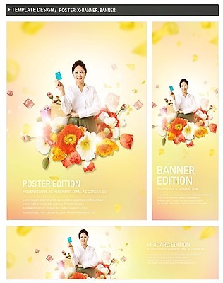 PSD 템플릿 배너 배너템플릿 여자 가로배너 꽃 ZIP 포스터 세로배너 한명 미소 사람 상반신 20대 성인 앞모습 선물상자 쇼핑 세트 노란색 세일 한국인 현수막 잡기 신용카드 성인여자한명만 식물 1 뷰포인트 컬러 모션 표정 선물 동양인 청년 가로 세로 금융 상자 여자한명만 성인여자만 파일형식