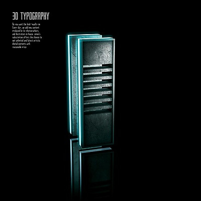 PSD 편집이미지 문자 알파벳 영어 타이포그라피 사람없음 반사 3D소스 3D 입체 디지털합성 네온 I 편집3D 파일형식