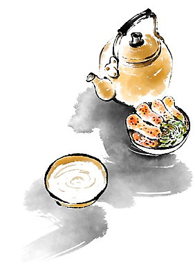 PSD 음식 일러스트 캘리그라피 주전자 붓터치 사람없음 대접 사발 막걸리 전통주 총각김치 동동주 국내일러스트 주방용품 김치 주류 사기그릇 파일형식