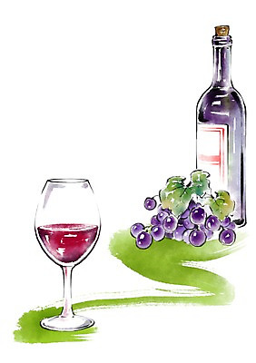 PSD 음식 와인잔 일러스트 캘리그라피 포도 붓터치 사람없음 와인 보라색 국내일러스트 컬러 술잔 과일 주류 파일형식