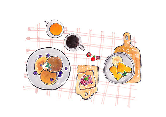 PSD 접시 음식 채소 일러스트 방울토마토 잔 도마 샌드위치 사람없음 햄버거 식빵 블루베리 팬케이크 감자샐러드 어린잎 국내일러스트 식기 빵 잎 토마토 과일 주방용품 패스트푸드 케이크 샐러드 파일형식