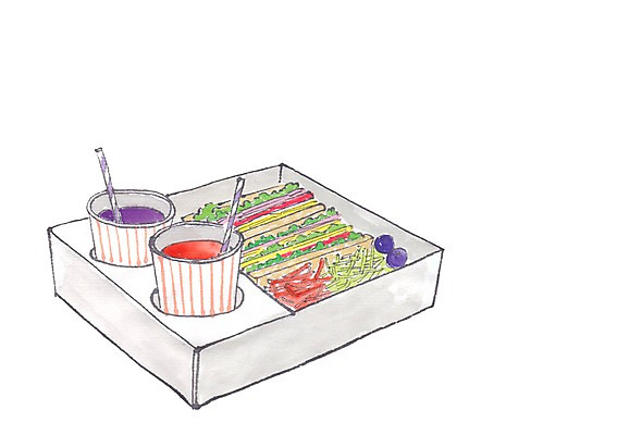 PSD 음료 음식 채소 일러스트 샌드위치 빨대 사람없음 감자튀김 도시락 박스포장 국내일러스트 포장 감자 튀김 파일형식