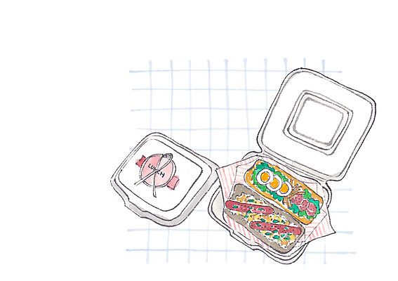 PSD 음식 채소 일러스트 샌드위치 사람없음 계란 냅킨 도시락 감자칩 점심식사 소세지빵 국내일러스트 빵 과자 알 식사 칩_음식 파일형식