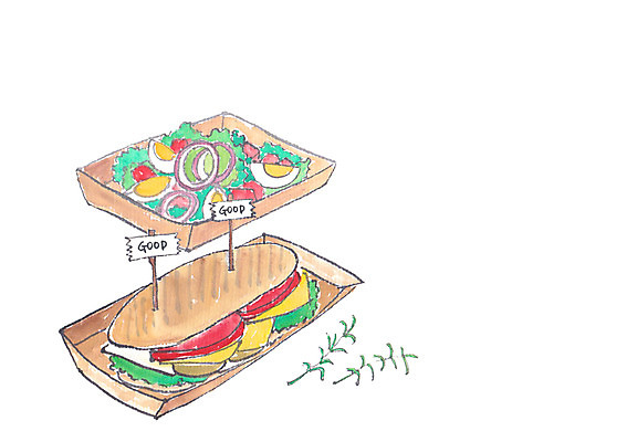 PSD 음식 채소 일러스트 방울토마토 양파 치즈 샌드위치 사람없음 계란 샐러드 양상추 국내일러스트 토마토 유제품 알 파일형식