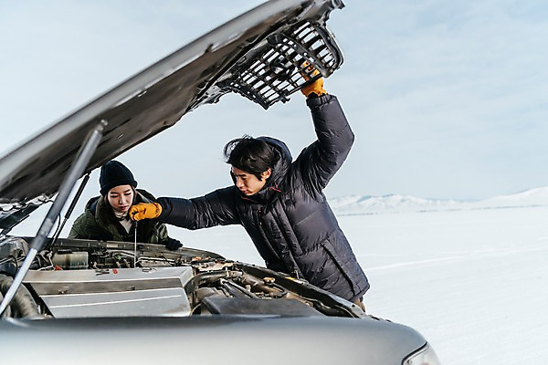 포토 JPG 주간 커플 응시 여자 남자 아시아 여행 겨울 자동차 아웃도어 서기 상반신 20대 성인 야외 두명 앞모습 옆모습 여행객 설원 한국인 눈 수리 몽골 고장 보닛 성인만 국내포토 자연요소 시선 계절 나라 육상교통 뷰포인트 관계 모션 날씨 눈_날씨 사람 동양인 청년 파일형식