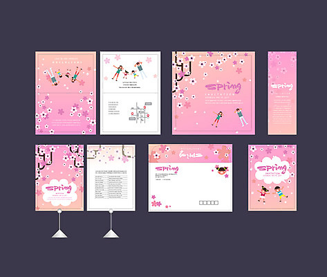 템플릿 배너템플릿 여자 남자 꽃 어린이 가족 사람 이벤트 여러명 세트 봄 현수막 즐거움 전단 엽서 초대장 약도 꽃비 소봉투 행사세트 행사템플릿 AI파일 식물 배너 계절 감정 다수 지도 관계 편지봉투 카드_감사 편지 홍보물 파일형식 벡터