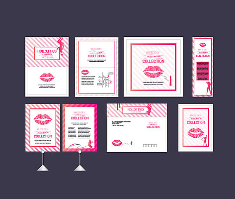 템플릿 배너템플릿 여자 실루엣 화이트데이 한명 사람 이벤트 세트 립스틱 현수막 연결 입술 전단 엽서 초대장 약도 소봉투 행사세트 행사템플릿 AI파일 1 배너 지도 데이이벤트 편지봉투 카드_감사 촬영기법 신체부위 화장품 편지 홍보물 파일형식 벡터