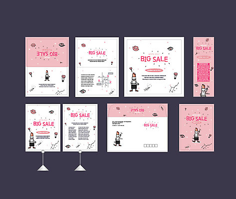 템플릿 배너템플릿 이벤트 사람없음 쇼핑 세트 별자리 립스틱 현수막 전단 엽서 초대장 약도 입술모양 빅세일 소봉투 행사세트 행사템플릿 AI파일 모양 배너 지도 편지봉투 카드_감사 세일 화장품 편지 홍보물 파일형식 벡터