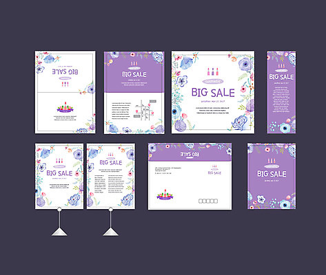 템플릿 배너템플릿 꽃 나뭇잎 이벤트 사람없음 쇼핑 세트 보라색 여러개 화장품 립스틱 현수막 전단 엽서 초대장 약도 빅세일 소봉투 행사세트 행사템플릿 AI파일 식물 배너 컬러 다수 잎 지도 편지봉투 카드_감사 뷰티 세일 편지 홍보물 파일형식 벡터