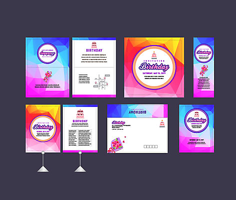 템플릿 배너템플릿 꽃다발 이벤트 사람없음 세트 컬러풀 케이크 현수막 생일 전단 엽서 초대장 약도 생일카드 소봉투 행사세트 행사템플릿 AI파일 배너 기념일 꽃 컬러 지도 디저트 편지봉투 카드_감사 편지 홍보물 파일형식 벡터