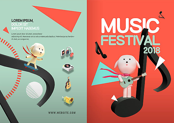 PSD 템플릿 표지디자인 북디자인 출판디자인 표지 음악 리플렛 두마리 연주 북커버 음표 팜플렛 사람없음 헤드셋 기타 스케이트보드 강아지 나팔 반려 음악축제 이미지템플릿 기호 악기 음향기기 2 현악기 문화예술 반려동물 축제 헤드폰 보드_스포츠 개 파일형식