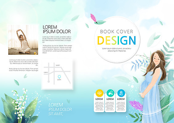 전신 PSD 템플릿 표지디자인 북디자인 출판디자인 여자 표지 꽃 리플렛 북커버 나뭇잎 미소 팜플렛 성인 두명 30대 알약 임산부 임신 한국인 아기 이미지템플릿 식물 잎 표정 사람 동양인 장년 약 파일형식