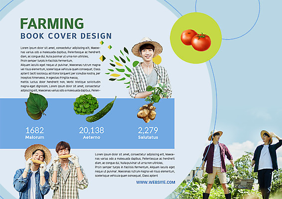 전신 PSD 구름 템플릿 표지디자인 북디자인 출판디자인 남자 내지 리플렛 밭 농업 토마토 북커버 하늘 호박 감자 옥수수 팜플렛 여러명 상반신 20대 성인 청춘 한국인 수확 농부 먹기 배추 밀짚모자 깻잎 청년농부 이미지템플릿 자연요소 직업 모자_잡화 산업 다수 컨셉 채소 모션 곡류 사람 동양인 청년 파일형식