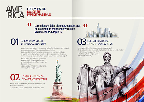 PSD 템플릿 표지디자인 북디자인 출판디자인 별 내지 리플렛 북커버 팜플렛 사람없음 미국 성조기 자유의여신상 미국여행 에이브러햄링컨 이미지템플릿 자연요소 해외여행 북아메리카 세계문화유산 국기 파일형식