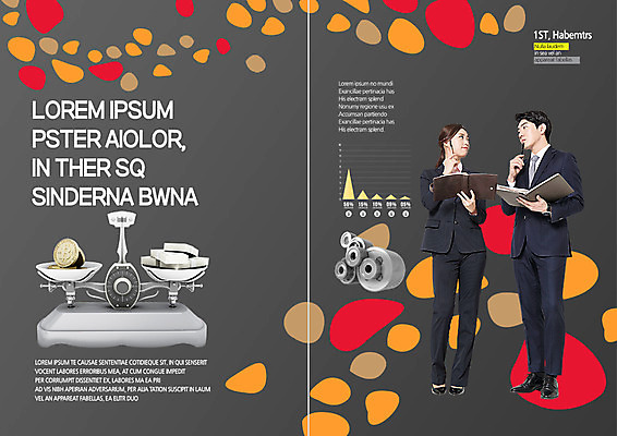 전신 PSD 템플릿 표지디자인 북디자인 출판디자인 여자 남자 내지 리플렛 지폐 북커버 그래프 정장 팜플렛 20대 성인 두명 볼펜 마주보기 동전 한국인 직장인 비즈니스맨 비즈니스우먼 호기심 양팔저울 서류통 이미지템플릿 직업 옷 감정 컨셉 돈 비즈니스 모션 저울 사람 동양인 청년 펜 사무용품 파일형식