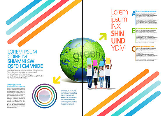 전신 PSD 서양인 외국인 템플릿 표지디자인 북디자인 배너 출판디자인 여자 남자 화살표 내지 종이 지구 어린이 리플렛 북커버 서기 팜플렛 여러명 초록색 손들기 자연보호 이미지템플릿 컬러 다수 모션 자연 사람 인종 보호 파일형식