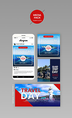 PSD 템플릿 바다 섬 여행 웹템플릿 자연 디자인시안 모바일 등대 해변 사람없음 관광지 세트 홈페이지 소셜네트워크 미디어팩 SNS배너 이미지템플릿 생태계 파일형식