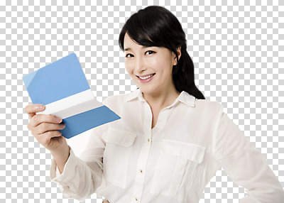 편집이미지 여자 한명 서기 미소 들기 사람 상반신 성인 앞모습 30대 금융 한국인 주부 통장 PNG 성인여자한명만 편집소스 1 뷰포인트 모션 표정 동양인 장년 경제 여자한명만 성인여자만 파일형식