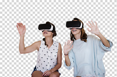 서양인 편집이미지 여자 웃음 사람 손짓 상반신 20대 성인 취미 두명 앞모습 친구 스마트 PNG 3D안경 가상현실 성인여자만 오큘러스 편집소스 4차산업 VR기기 외국인 산업 안경 뷰포인트 컨셉 관계 모션 표정 청년 기계 여자만 성인만 파일형식