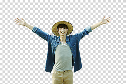 편집이미지 남자 팔벌리기 한명 서기 미소 사람 상반신 20대 성인 앞모습 한국인 농부 귀농 PNG 성인남자한명만 편집소스 청년농부 직업 1 뷰포인트 농업 모션 표정 동양인 청년 남자한명만 성인남자만 파일형식
