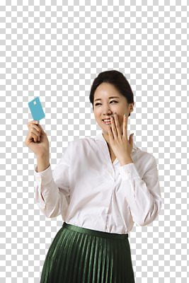 편집이미지 응시 여자 모션 한명 서기 웃음 들기 사람 손짓 상반신 20대 성인 앞모습 쇼핑 한국인 신용카드 PNG 성인여자한명만 편집소스 1 시선 뷰포인트 표정 동양인 청년 금융 여자한명만 성인여자만 파일형식