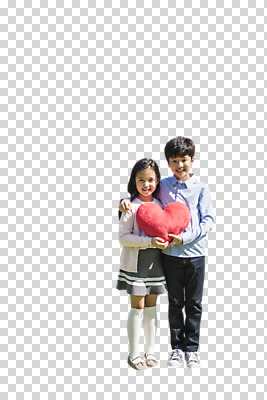 전신 편집이미지 여자 남자 딸 아들 어린이 쿠션 어깨동무 남매 서기 웃음 들기 사람 두명 앞모습 10대 한국인 하트 하트쿠션 PNG 어린이만 편집소스 모양 뷰포인트 포즈 가족 모션 청소년 표정 동양인 파일형식