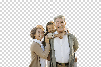 편집이미지 여자 할아버지 노년 남자 할머니 어린이 가족 손녀 서기 웃음 사람 상반신 앞모습 옆모습 세명 한국인 60대 업기 PNG 편집소스 뷰포인트 관계 모션 표정 동양인 성인 손주 파일형식