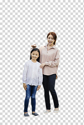 전신 편집이미지 여자 딸 어린이 가족 모녀 엄마 서기 웃음 사람 손짓 성인 두명 앞모습 30대 한국인 PNG 여자만 편집소스 뷰포인트 관계 모션 표정 동양인 장년 파일형식