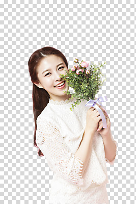 편집이미지 여자 꽃다발 한명 서기 미소 들기 사람 상반신 20대 성인 옆모습 한국인 순수 PNG 성인여자한명만 성인만 편집소스 1 꽃 뷰포인트 컨셉 모션 표정 동양인 청년 여자한명만 성인여자만 파일형식