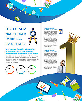 PSD 서양인 외국인 템플릿 표지디자인 북디자인 출판디자인 어린이교육 남자 내지 어린이 리플렛 2단접지 북커버 돋보기 왕관 한명 팜플렛 상반신 책 연필 지구본 모니터 계산기 금색 USB 모래시계 넘버원 컴파스 이미지템플릿 1 교육 모래 시계 컬러 문구용품 학용품 사람 인종 컴퓨터 필기구 장비 파일형식