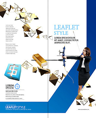 전신 도형 PSD 템플릿 표지디자인 북디자인 출판디자인 여자 표지 리플렛 2단접지 북커버 비즈니스 화살 한명 정장 팜플렛 20대 성인 한국인 비즈니스우먼 화폐기호 황금 양궁 활쏘기 이미지템플릿 1 기호 옷 스포츠 모션 사람 동양인 청년 직장인 화폐 파일형식