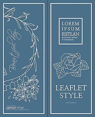 PSD 템플릿 표지디자인 북디자인 출판디자인 표지 꽃 리플렛 2단접지 북커버 팜플렛 사람없음 뷰티 당초문 이미지템플릿 식물 문양 파일형식