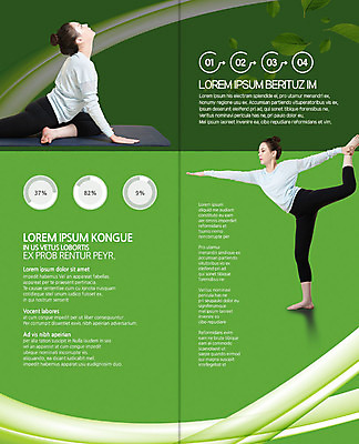 전신 PSD 템플릿 표지디자인 북디자인 출판디자인 여자 내지 리플렛 2단접지 북커버 요가 나뭇잎 팜플렛 20대 성인 두명 초록색 연두색 운동 한국인 요가자세 성인여자만 이미지템플릿 웰빙 컬러 포즈 잎 건강 사람 동양인 청년 여자만 성인만 파일형식