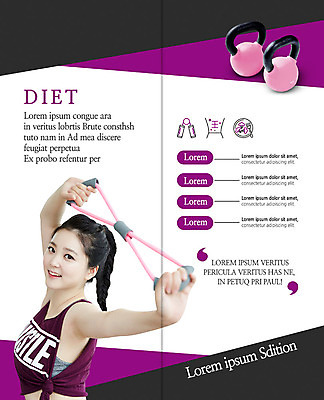 PSD 템플릿 표지디자인 북디자인 출판디자인 여자 내지 리플렛 다이어트 2단접지 북커버 한명 팜플렛 상반신 20대 성인 운동 스트레칭 아령 한국인 식단 필라테스 헬스밴드 성인여자한명만 이미지템플릿 1 건강 사람 동양인 청년 여자한명만 성인여자만 파일형식