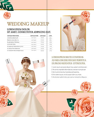 전신 PSD 템플릿 표지디자인 북디자인 출판디자인 여자 꽃 내지 신부 리플렛 부케 2단접지 북커버 팜플렛 상반신 20대 성인 두명 한국인 립스틱 크림 티아라 바르기 에센스 성인여자만 세럼 이미지템플릿 식물 꽃다발 결혼 모션 왕관 사람 동양인 청년 화장품 여자만 성인만 파일형식