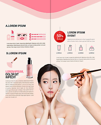 PSD 템플릿 표지디자인 북디자인 손 출판디자인 여자 내지 리플렛 2단접지 북커버 나뭇잎 한명 팜플렛 상반신 20대 성인 신체부위 뷰티 세일 한국인 립스틱 향수 마스카라 메이크업브러쉬 파운데이션 의료성형뷰티 성인여자한명만 이미지템플릿 1 잎 사람 동양인 청년 화장품 붓 여자한명만 성인여자만 파일형식