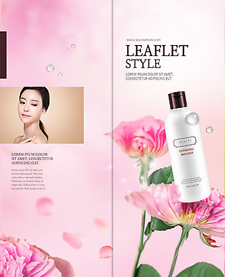 PSD 템플릿 표지디자인 북디자인 출판디자인 여자 표지 꽃 리플렛 분홍색 2단접지 북커버 한명 팜플렛 상반신 20대 성인 뷰티 화장품 한국인 물방울 의료성형뷰티 성인여자한명만 이미지템플릿 식물 1 컬러 사람 동양인 청년 여자한명만 성인여자만 파일형식