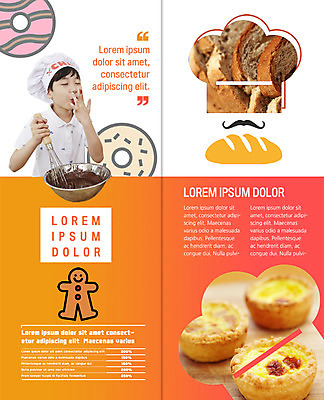 PSD 템플릿 표지디자인 북디자인 출판디자인 남자 내지 어린이 리플렛 2단접지 북커버 한명 팜플렛 상반신 한국인 도넛 먹기 제빵 거품기 호밀빵 타르트 이미지템플릿 1 빵 모션 주방용품 디저트 사람 동양인 제과제빵 파이_빵 파일형식