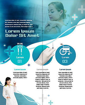 PSD 서양인 외국인 템플릿 표지디자인 북디자인 출판디자인 여자 내지 리플렛 2단접지 북커버 의학 병원 주사기 팜플렛 상반신 성인 두명 30대 한국인 의사 휠체어 목발 이미지템플릿 의료기기 사람 동양인 인종 장년 의료진 파일형식