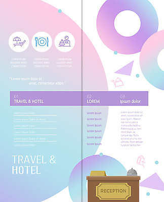 PSD 템플릿 표지디자인 북디자인 출판디자인 내지 리플렛 여행 2단접지 북커버 호텔 안내 팜플렛 사람없음 파라솔 호텔라운지 이미지템플릿 숙소 라운지 파일형식