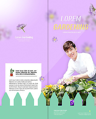 PSD 템플릿 표지디자인 북디자인 출판디자인 표지 남자 꽃 화분 화초 리플렛 2단접지 북커버 한명 팜플렛 상반신 20대 성인 한국인 원예 남자한명만 이미지템플릿 식물 1 사람 동양인 청년 취미 남자만 파일형식