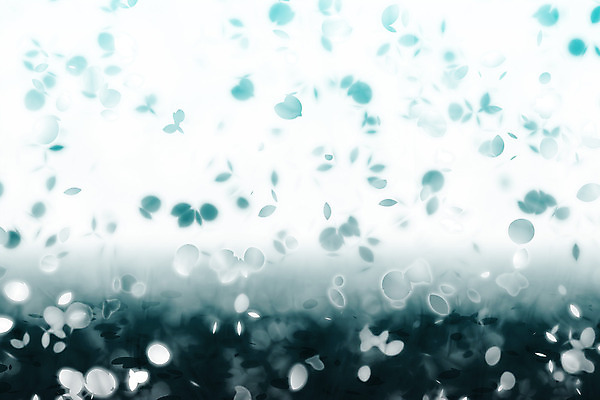 JPG 해외이미지 꽃잎 꽃 백그라운드 일러스트 사람없음 청록색 그라데이션 카피스페이스 해외202004 해외일러스트 식물 컬러 공백 파일형식 이미지허브