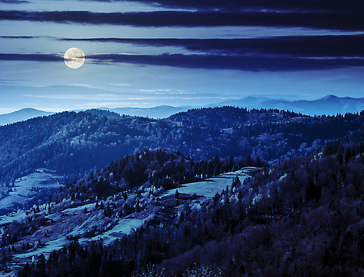 포토 JPG 해외이미지 하늘 산 풍경 사람없음 야외 파란색 보름달 달 야간 구르기 해외202004 해외포토 자연요소 컬러 모션 파일형식 이미지허브