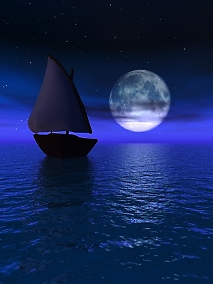 포토 JPG 해외이미지 구름 파도 바다 요트 일러스트 하늘 항해 풍경 사람없음 물 파란색 3D 새벽 광선 달 보트 그림 수평선 해외202004 해외일러스트 자연요소 컬러 배_교통 디지털합성 파일형식 이미지허브