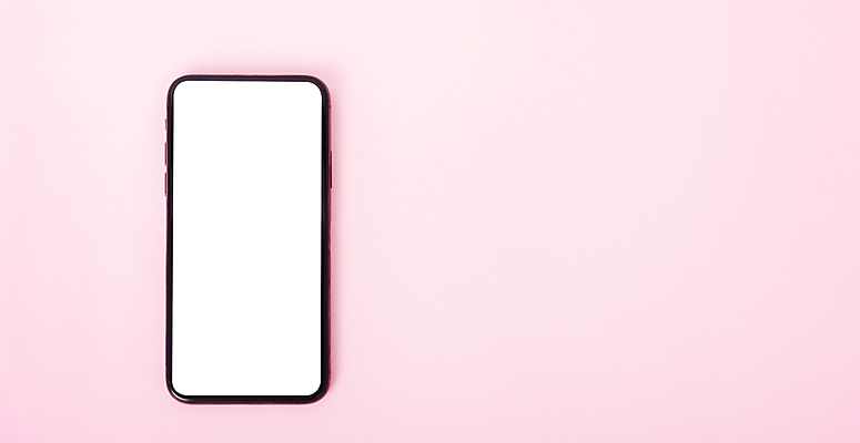 포토 JPG 해외이미지 분홍색 실내 사람없음 스마트폰 목업 해외202004 해외포토 컬러 내부 핸드폰 스마트기기 파일형식 이미지허브
