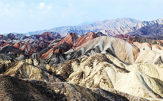 포토 JPG 해외이미지 날씨 산 풍경 사람없음 중국 은색 암초 지리 지질학 해외202004 해외포토 교육 아시아 컬러 파일형식 이미지허브