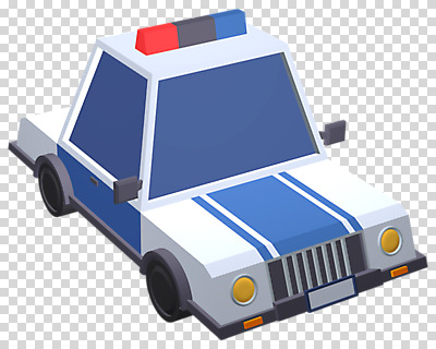 편집이미지 교통수단 한대 자동차 사람없음 3D소스 3D 디지털합성 PNG 경찰차 편집소스 1 육상교통 교통 파일형식