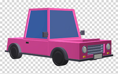 편집이미지 교통수단 한대 승용차 자동차 사람없음 3D소스 3D 디지털합성 PNG 편집소스 1 육상교통 교통 파일형식